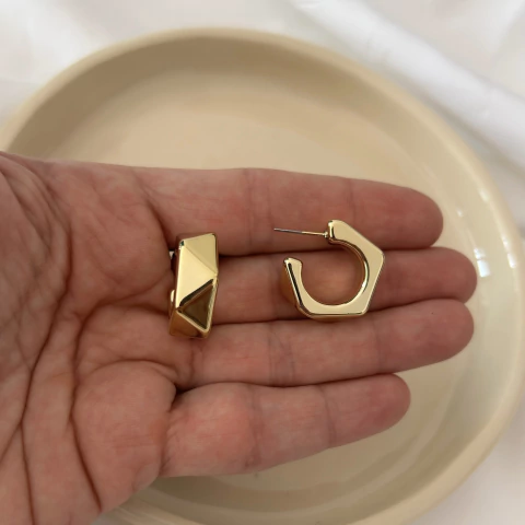 Aros Uma dorados - comprar online