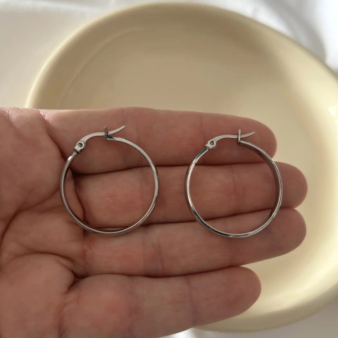 Argollas de acero quirúrgico (30 mm)