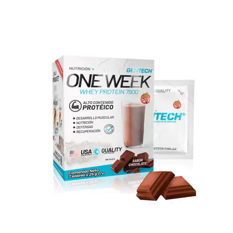 One Week Whey Protein 7900 GENTECH (7 sobres)