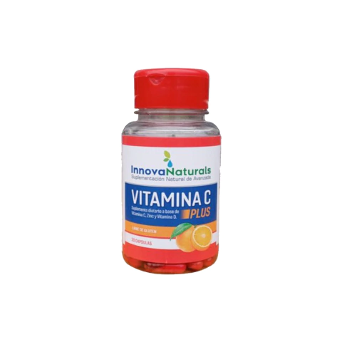 VITAMINA C, D Y ZINC PLUS 30 caps. - Innova Naturals