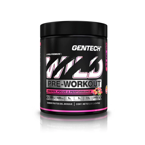 WILD PRE-WORKOUT 400GR GENTECH