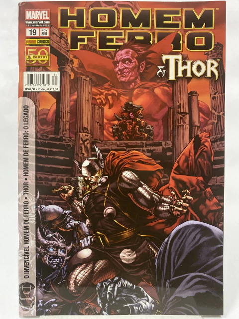 O Invencível Homem de Ferro n° 19 - Editora Panini - comprar online