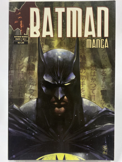 Batman Mangá Volume I e II (Completo em 4 Edições) - comprar online