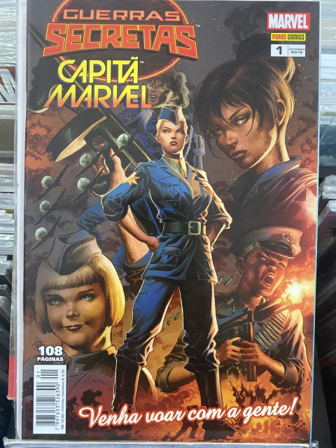 Guerra Secretas - Capita Marvel A Tropa Carol 01 - comprar online