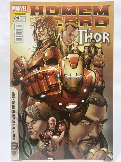 O Invencível Homem de Ferro n° 24 - Editora Panini - comprar online