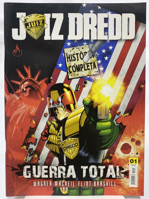 Juiz Dredd Guerra Total n° 1 - comprar online