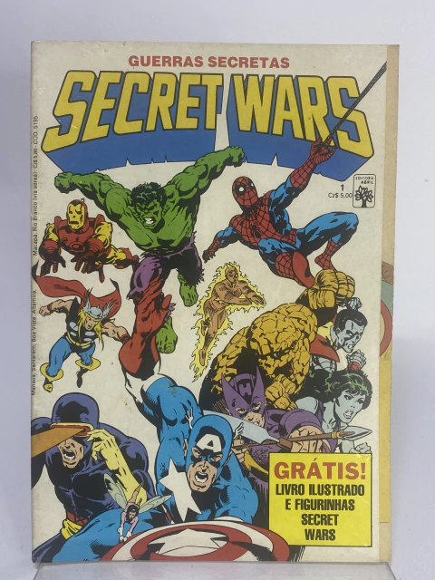 Secret Wars (Guerras Secretas) Completo em 12 Edições