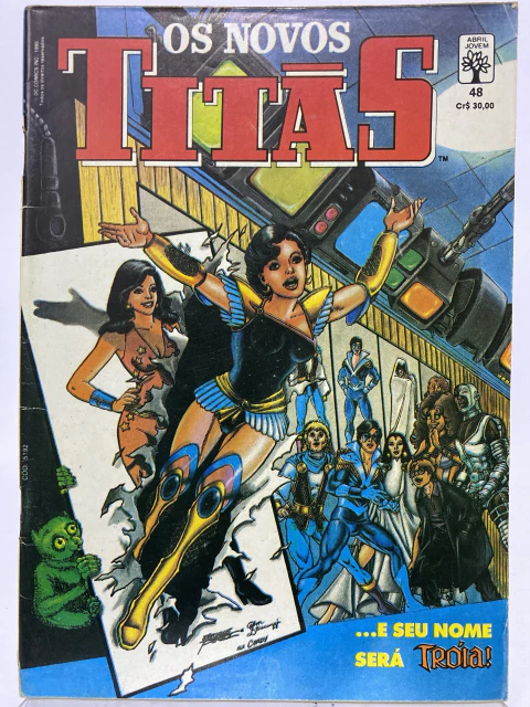 Os Novos Titãs nº 48 - Editora Abril - comprar online