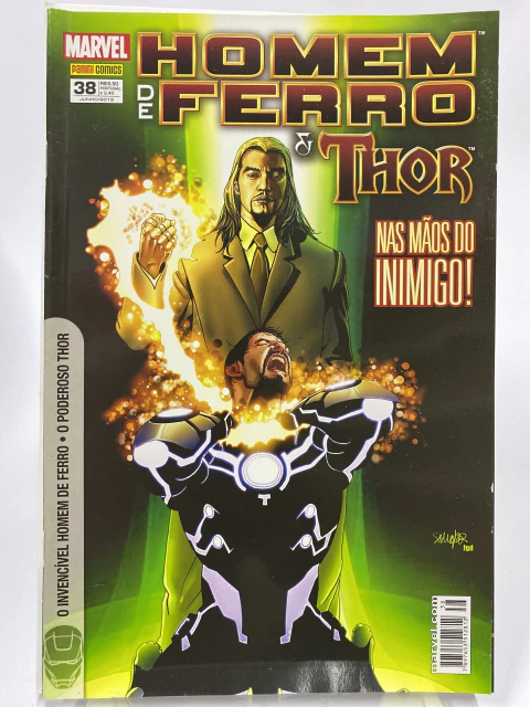 O Invencível Homem de Ferro (1ª Série) nº 38 (Editora Panini) - comprar online