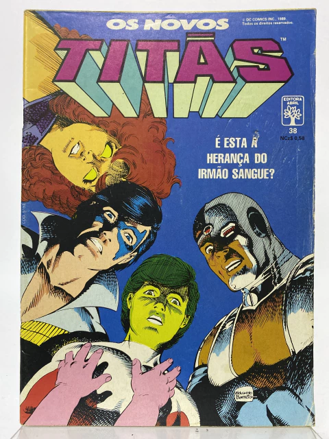 Os Novos Titãs nº 38 - Editora Abril - comprar online