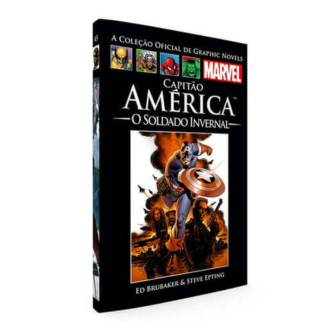 Coleção Oficial de Graphic Novels Marvel Nº 45 - Capitão América: O Soldado Invernal