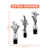 Imagem do Kit com 3 Quadros Decorativos em MDF - Vasos com flores