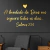 Frase Decorativa em Acrílico - Salmos 23:6
