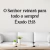 Frase Decorativa em MDF - Êxodo 15:18 - comprar online