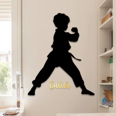 Quadro em MDF Personalizado - Menino Lutador Karatê / Judô - comprar online