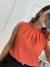Blusa sem Manga com Bordados - loja online