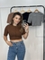 Cropped com Manguinha - Bruna Ulbrich Store