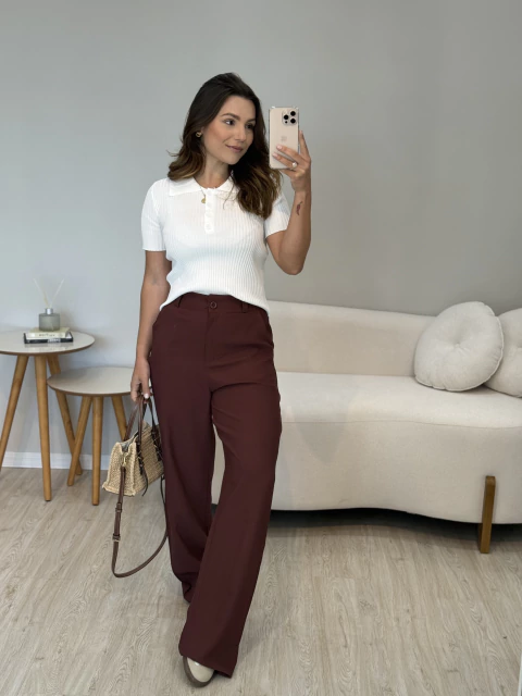 Calça Pantalona Isa - comprar online