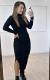 Vestido Longo com golinha - comprar online