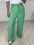 Calça Pantalona Lotus Verde - Bruna Ulbrich Store