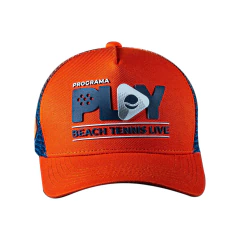 BONÉ PLAY BT | TRUCKER LARANJA ESCURO na internet