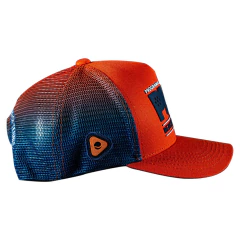 BONÉ PLAY BT | TRUCKER LARANJA ESCURO
