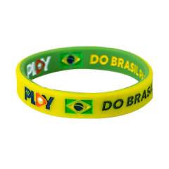 PULSEIRA DE SILICONE | DUPLA FACE (BRASIL 2025) - loja online