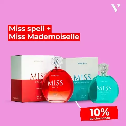 Kit Miss Spell 100mL + Miss Mademoiselle 100mL