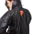 CAPA DE CHUVA DE PVC FEMININO PRETO COM GOLA GG PIONEIRA - comprar online