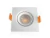 MINI SPOT QUADRADO DE EMBUTIR 5W 3000K LUZ AMARELA OUROLUX - comprar online