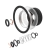 KIT REPARO PARA VÁLVULA DE DESCARGA 1.1/2 HYDRA LUXO / MASTER 349412-41 BLUKIT