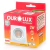 MINI SPOT QUADRADO DE EMBUTIR 3W 3000K LUZ AMARELA OUROLUX