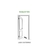 PORTA BASCULANTE DE ALUMÍNIO COM ABERTURA PARA A ESQUERDA 2,10M X 80CM BRILHANTE LUX - comprar online