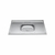 PIA DE COZINHA EM INOX COM 1 METRO X 53CM GHEL PLUS