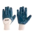 LUVA DE MALHA COM BORRACHA NITRÍLICA AZUL TAMANHO 10 VONDER