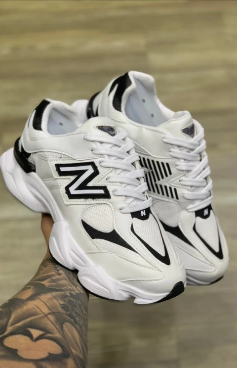 New Balance 9060 - branco/preto - comprar online