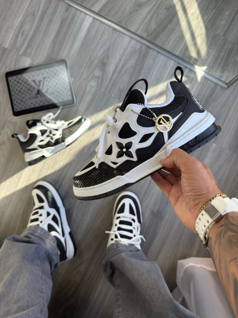 LV SKATE - PRETO/BRANCO - comprar online