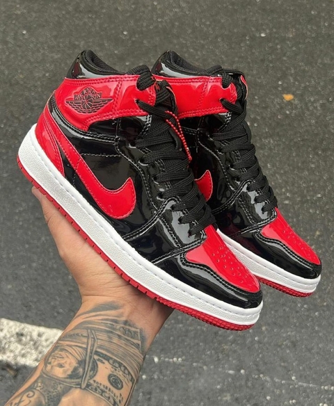 AIR JORDAN 1 HIGH BRED PATENT