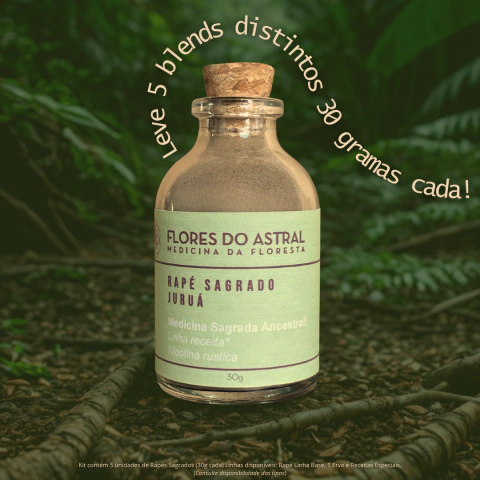 Kit de Rapé Sagrado: Guardiões da Floresta (30g cada) - comprar online