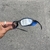 Juliet Carbon - Lente liquid Metal - Kit preto - Side Blinder Azul - grifes7