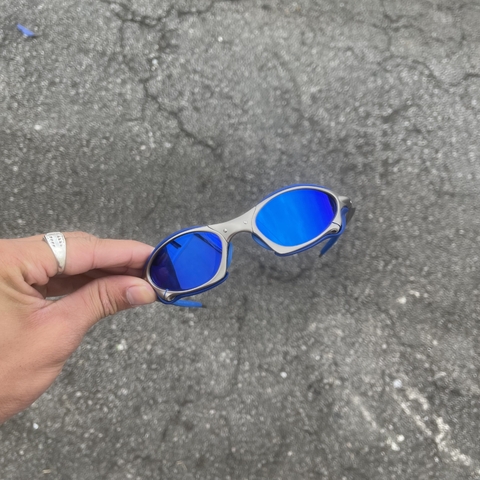 Penny Plasma - Lente blue Azul royal - Kit azul escuro - Side Azul Escuro