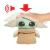 Imagem do Pelúcia Star Wars Grogu Saltitante Mandalorian Baby Yoda Original 1magnus