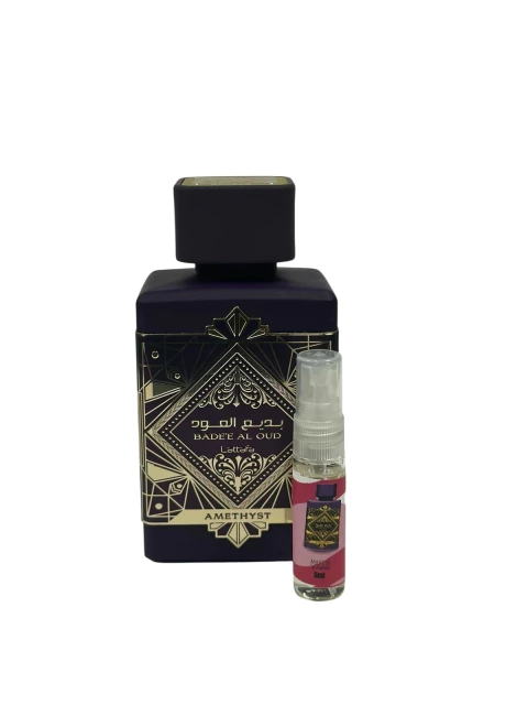 Decant Lattafa Bade'e Al Öud Amethyst Eau De Parfum - 5ml - COMPARTILHÁVEL - comprar online