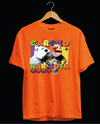 Carozo y Narizota (remera naranja)
