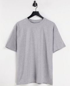 Remera lisa gris