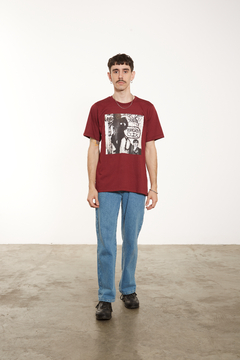 Remera Clics Bordo - comprar online