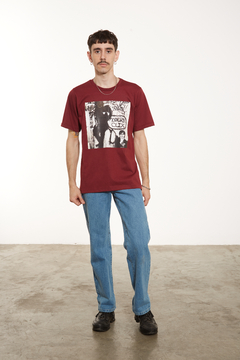 Remera Clics Bordo - NO LO ENTENDERIAS