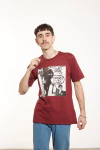 Remera Clics Bordo