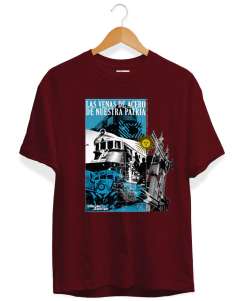 Ferrocarriles Argentinos (remera bordo)