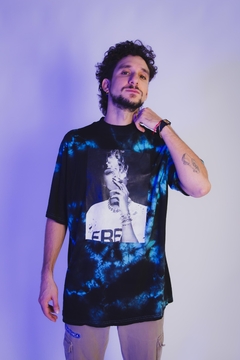 Riri Smoker - Remera Batik cuello alto - comprar online